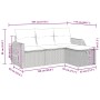 Set de sofás de jardín 4 pzas y cojines ratán sintético marrón by , Garden sets - Ref: Foro24-3325560, Price: 310,45 €, Disco...