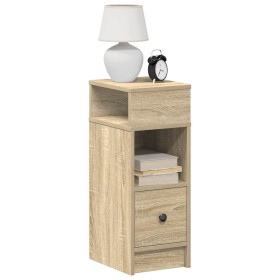 Mesilla de noche con cajón roble sonoma 25x31x66 cm von , Nachttische - Ref: Foro24-858618, Preis: 50,13 €, Rabatt: %