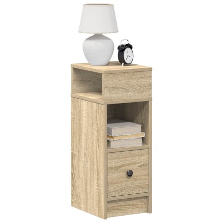 Mesilla de noche con cajón roble sonoma 25x31x66 cm von , Nachttische - Ref: Foro24-858618, Preis: 50,13 €, Rabatt: %