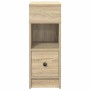 Mesilla de noche con cajón roble sonoma 25x31x66 cm von , Nachttische - Ref: Foro24-858618, Preis: 50,13 €, Rabatt: %