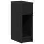 Mesillas de noche con cajón 2 uds roble negro 20x36x60 cm de , Mesitas de noche - Ref: Foro24-858698, Precio: 103,93 €, Descu...