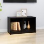 Massiver TV-Schrank aus schwarzem Kiefernholz, 70 x 33 x 42 cm von vidaXL, TV-Möbel - Ref: Foro24-809946, Preis: 32,80 €, Rab...