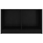 Massiver TV-Schrank aus schwarzem Kiefernholz, 70 x 33 x 42 cm von vidaXL, TV-Möbel - Ref: Foro24-809946, Preis: 32,80 €, Rab...