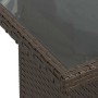 Juego Sofá Jardín 7 Piezas con Cojines Marrón Poli Ratán Acacia | Foro24.es | Tu tienda online para hogar, jardín y más Foro24.es