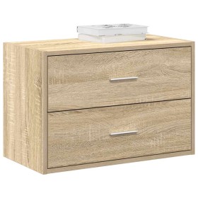 Armario con 2 cajones roble sonoma 60x31x40 cm von , Schubladen - Ref: Foro24-858825, Preis: 59,51 €, Rabatt: -5%%