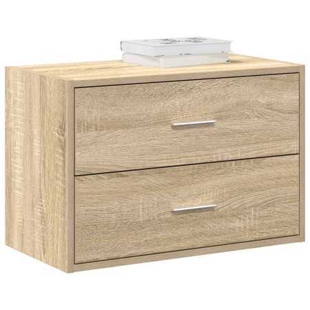 Armario con 2 cajones roble sonoma 60x31x40 cm von , Schubladen - Ref: Foro24-858825, Preis: 59,51 €, Rabatt: -5%%