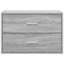 Armario con 2 cajones gris sonoma 60x31x40 cm von , Schubladen - Ref: Foro24-858831, Preis: 58,56 €, Rabatt: %