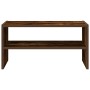 Zapatero apilable roble ahumado 60x30x30,5 cm de , Zapateros y organizadores de calzado - Ref: Foro24-858865, Precio: 33,43 €...