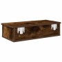Estante de pared con cajones de madera contrachapada blanco by , Shelves and shelves - Ref: Foro24-859945, Price: 46,04 €, Di...