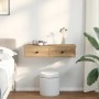 Estante de pared cajones madera contrachapada roble artesanal by , Shelves and shelves - Ref: Foro24-859958, Price: 60,50 €, ...