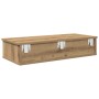Estante de pared cajones madera contrachapada roble artesanal by , Shelves and shelves - Ref: Foro24-859958, Price: 60,50 €, ...