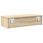 Estante de pared con cajones madera contrachapada roble sonoma by , Shelves and shelves - Ref: Foro24-859970, Price: 54,62 €,...