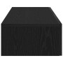 Estante de pared con cajones de madera contrachapada negro by , Shelves and shelves - Ref: Foro24-859987, Price: 78,19 €, Dis...