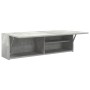Mueble pared baño madera ingeniería gris hormigón 100x25x30cm by , bathroom vanities - Ref: Foro24-860097, Price: 52,55 €, Di...