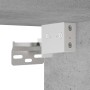Mueble pared baño madera ingeniería gris hormigón 100x25x30cm by , bathroom vanities - Ref: Foro24-860097, Price: 52,55 €, Di...