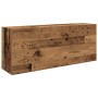 Mueble de pared baño madera ingeniería envejecida 100x25x40 cm by , bathroom vanities - Ref: Foro24-860110, Price: 70,47 €, D...