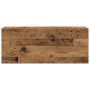 Mueble de pared baño madera ingeniería envejecida 100x25x40 cm by , bathroom vanities - Ref: Foro24-860110, Price: 70,47 €, D...