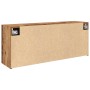 Mueble de pared baño madera ingeniería envejecida 100x25x40 cm by , bathroom vanities - Ref: Foro24-860110, Price: 70,47 €, D...