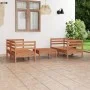Garden furniture set 5 pieces solid honey brown pine wood by vidaXL, Garden sets - Ref: Foro24-3082400, Price: 288,28 €, Disc...