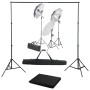Kit de estudio fotográfico con set de luces y fondo | Foro24.es | Tu tienda online para hogar, jardín y más Foro24.es