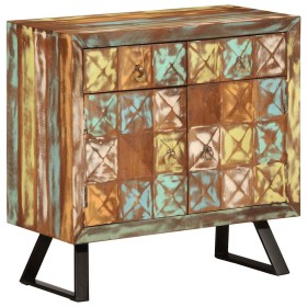 Cómoda de madera maciza reciclada multicolor 70x35x70 cm von , Sideboards - Ref: Foro24-358186, Preis: 261,88 €, Rabatt: -5%%