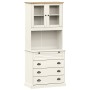 Aparador alto VIGO madera maciza de pino blanco 80x40x176 cm by , Sideboards - Ref: Foro24-3200584, Price: 331,69 €, Discount: %