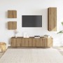 Mueble para TV de pared madera contrachapada artesanal 5 piezas von , TV-Möbel - Ref: Foro24-3328998, Preis: 181,61 €, Rabatt: %