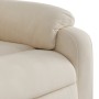 Sillón eléctrico reclinable elevable tela microfibra beige by , Armchairs - Ref: Foro24-3204948, Price: 345,54 €, Discount: %