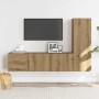 Muebles de TV de pared 3 uds madera ingeniería roble artesanal von , TV-Möbel - Ref: Foro24-3328958, Preis: 116,85 €, Rabatt: %