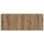 Muebles de TV de pared 3 uds madera ingeniería roble artesanal von , TV-Möbel - Ref: Foro24-3328958, Preis: 116,85 €, Rabatt: %