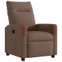 Sillón reclinable de tela marrón de , Sillones - Ref: Foro24-4104812, Precio: 187,47 €