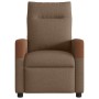 Sillón reclinable de tela marrón by , Armchairs - Ref: Foro24-4104812, Price: 187,57 €, Discount: %