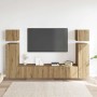 Mueble para TV de pared madera contrachapada artesanal 8 piezas von , TV-Möbel - Ref: Foro24-3329010, Preis: 323,81 €, Rabatt: %