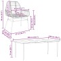 Juego comedor jardín 9 pzas ratán sintético marrón de , Conjuntos de jardín - Ref: Foro24-3334449, Precio: 690,68 €, Descuent...