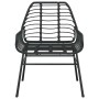 Juego de comedor jardín 9 piezas ratán polivinílico negro von , Gartensets - Ref: Foro24-3334442, Preis: 649,99 €, Rabatt: -5%%