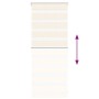 Estor cebra beige mármol tejido ancho 55,9 cm poliéster by , Blinds and blinds - Ref: Foro24-4014617, Price: 19,42 €, Discoun...
