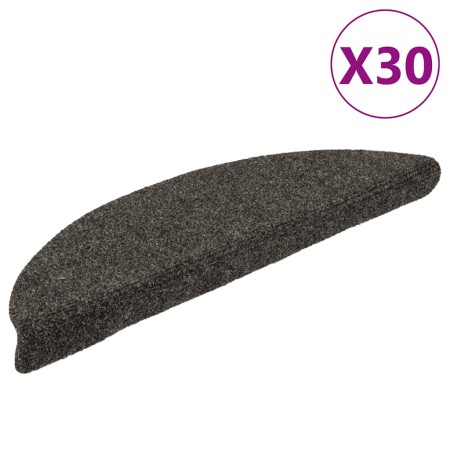 Alfombrilla autoadhesiva escalera 30 uds antracita 56x17x3 cm by , Stair mats - Ref: Foro24-3365687, Price: 77,72 €, Discount: %