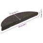 Alfombrilla autoadhesiva escalera 30 uds antracita 56x17x3 cm by , Stair mats - Ref: Foro24-3365687, Price: 77,72 €, Discount: %
