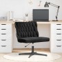 Silla de oficina giratoria tejido imitación lana rizada negro by , Chairs - Ref: Foro24-4105399, Price: 115,03 €, Discount: %