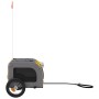 Remolque de bicicleta mascotas hierro tela Oxford amarillo gris von , Kinderwagen für Haustiere - Ref: Foro24-93826, Preis: 9...