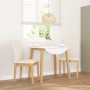 Sillas de comedor con cojines 2 uds madera maciza caucho by , dining chairs - Ref: Foro24-4102450, Price: 150,44 €, Discount: %