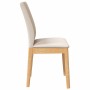 Sillas de comedor con cojines 2 uds madera maciza caucho by , dining chairs - Ref: Foro24-4102450, Price: 150,44 €, Discount: %