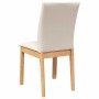 Sillas de comedor con cojines 2 uds madera maciza caucho by , dining chairs - Ref: Foro24-4102450, Price: 150,44 €, Discount: %