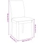 Sillas de comedor con cojines 2 uds madera maciza caucho by , dining chairs - Ref: Foro24-4102450, Price: 150,44 €, Discount: %