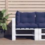 Cojines para muebles de palets 3 uds tela Oxford azul marino | Foro24.es | Tu tienda online para hogar, jardín y más Foro24.es