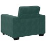 Juego de sofás con cojines 3 piezas terciopelo verde oscuro by , Sofas - Ref: Foro24-3324669, Price: 645,47 €, Discount: %