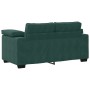 Juego de sofás con cojines 3 piezas terciopelo verde oscuro by , Sofas - Ref: Foro24-3324669, Price: 645,47 €, Discount: %