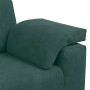 Juego de sofás con cojines 3 piezas terciopelo verde oscuro by , Sofas - Ref: Foro24-3324669, Price: 645,47 €, Discount: %