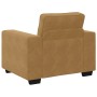 Juego de sofás con cojines 3 piezas terciopelo marrón by , Sofas - Ref: Foro24-3324674, Price: 644,23 €, Discount: %
