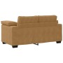 Juego de sofás con cojines 3 piezas terciopelo marrón by , Sofas - Ref: Foro24-3324674, Price: 644,23 €, Discount: %